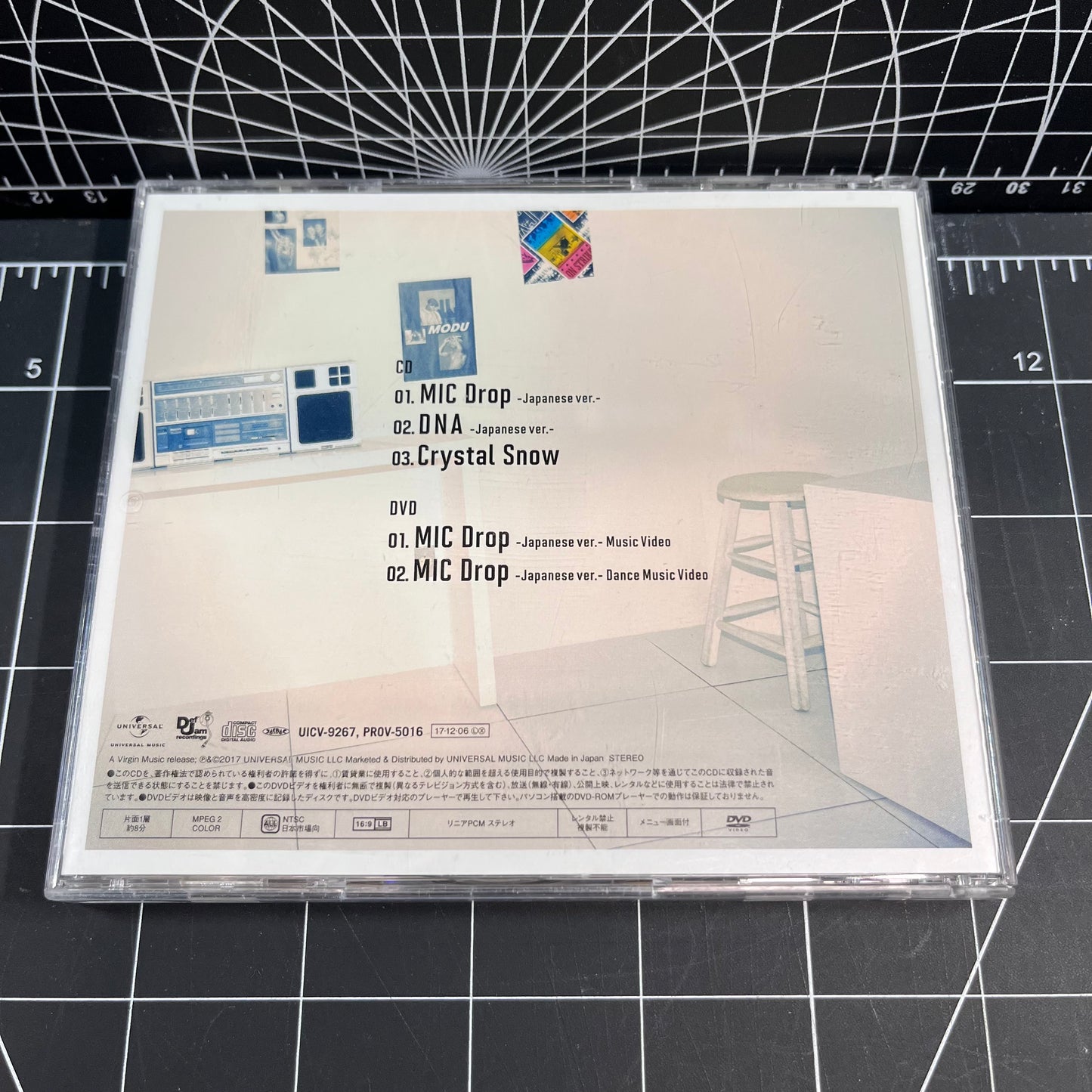 BTS Japan CD MIC Drop/DNA/Crystal Snow (Type C)