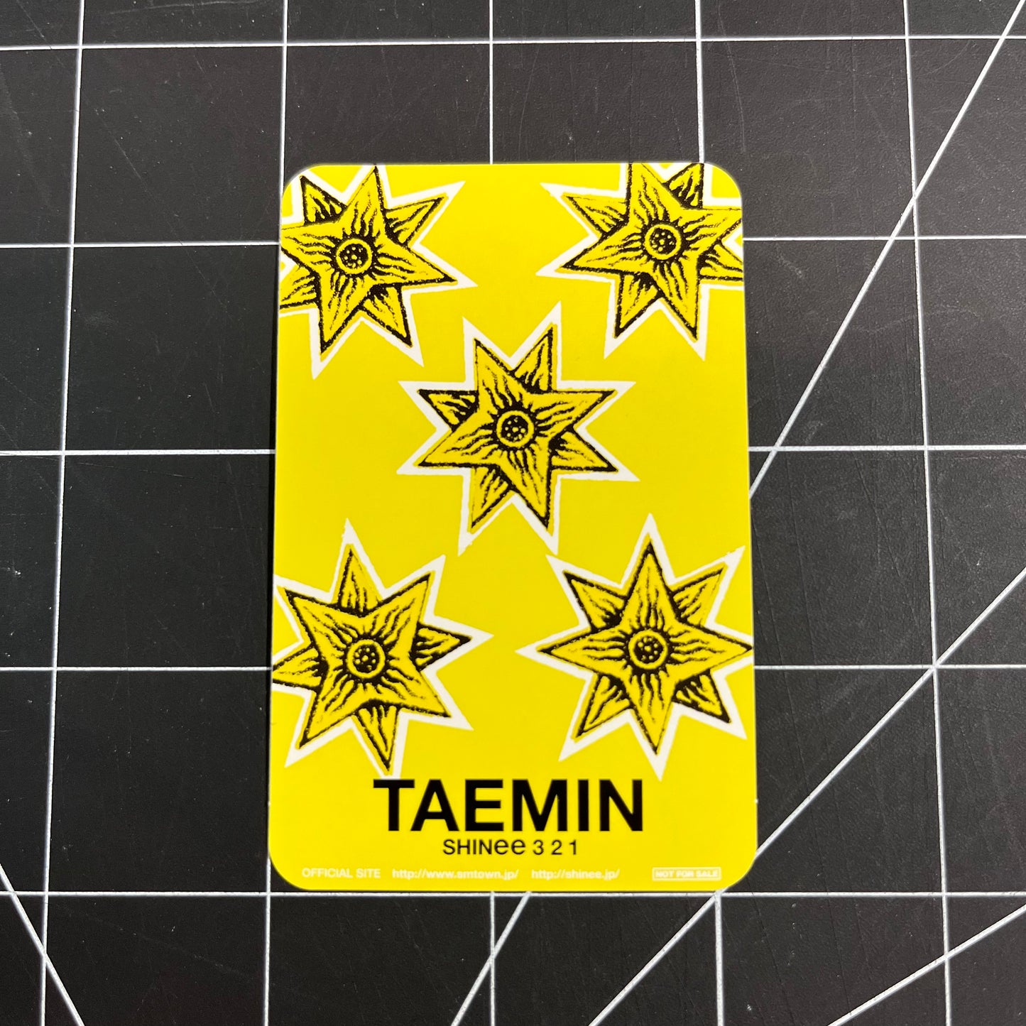 SHINee The 9th Japanese Single 3 2 1 - Taemin Photocard