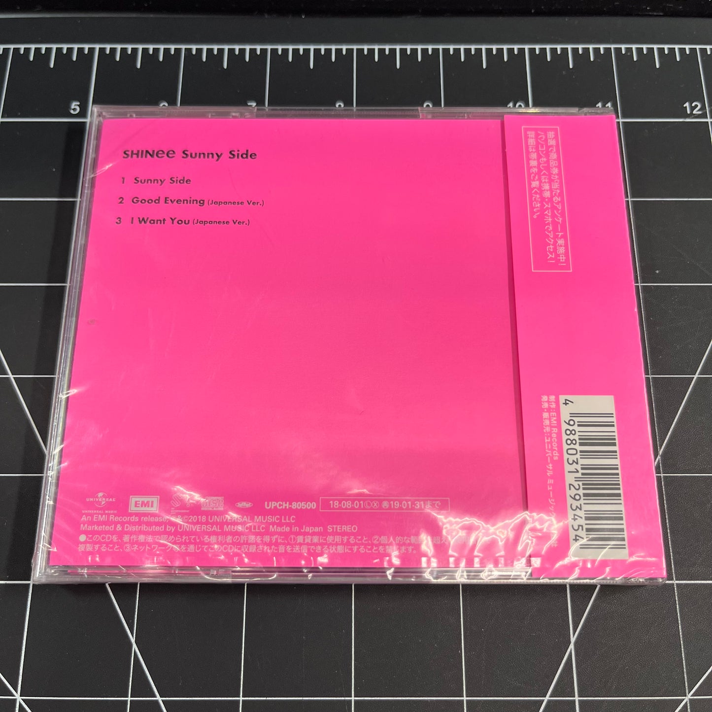 SHINee The 15th Japanese CD Sunny Side (Regular CD Ver.)