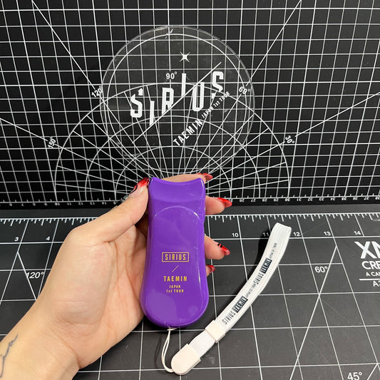 Taemin The 1st Japan Solo Tour Sirius Official Flat Light Stick