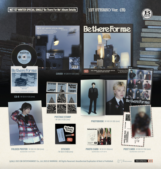 NCT 127 Winter Special Single 'Be There For Me' (Version B)
