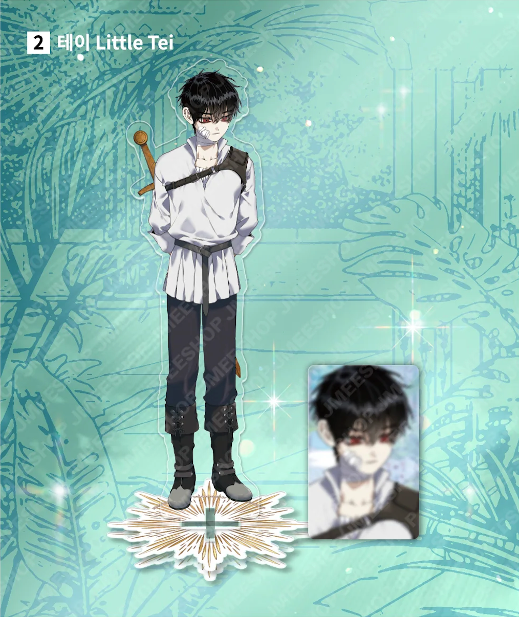 Lezhin Blossoms of the White Night Character Acrylic Stand (Paris Pick-Up Order)