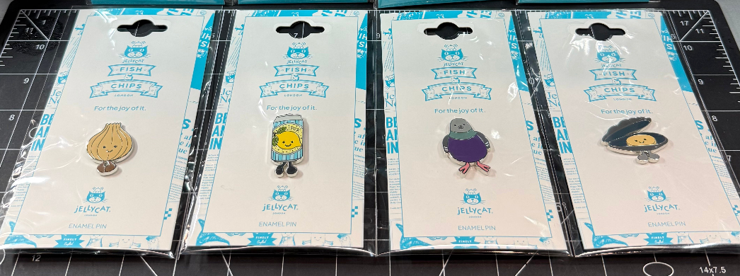 Jellycat Selfridges Exclusive Pins