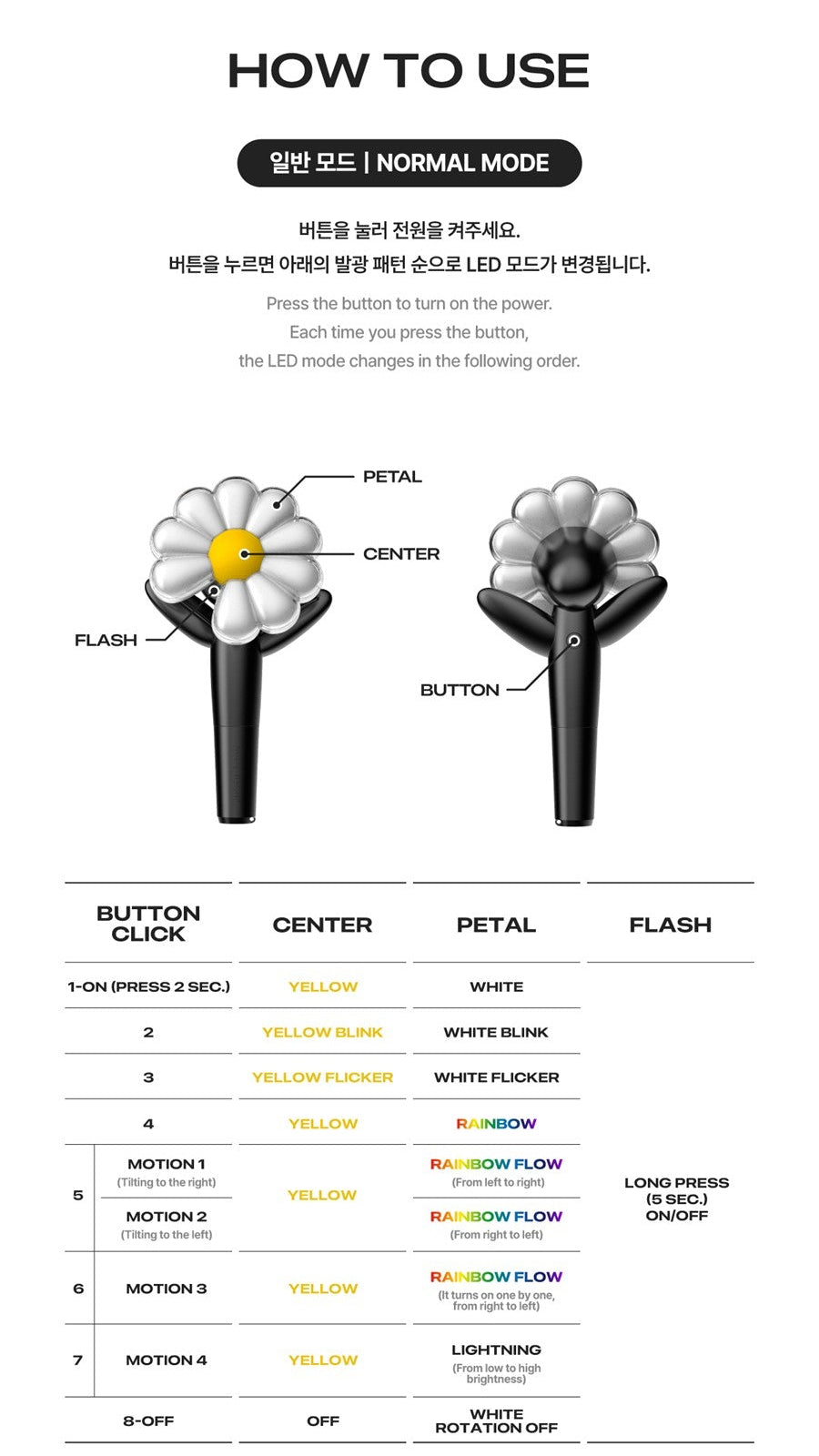G-DRAGON Official Light Stick