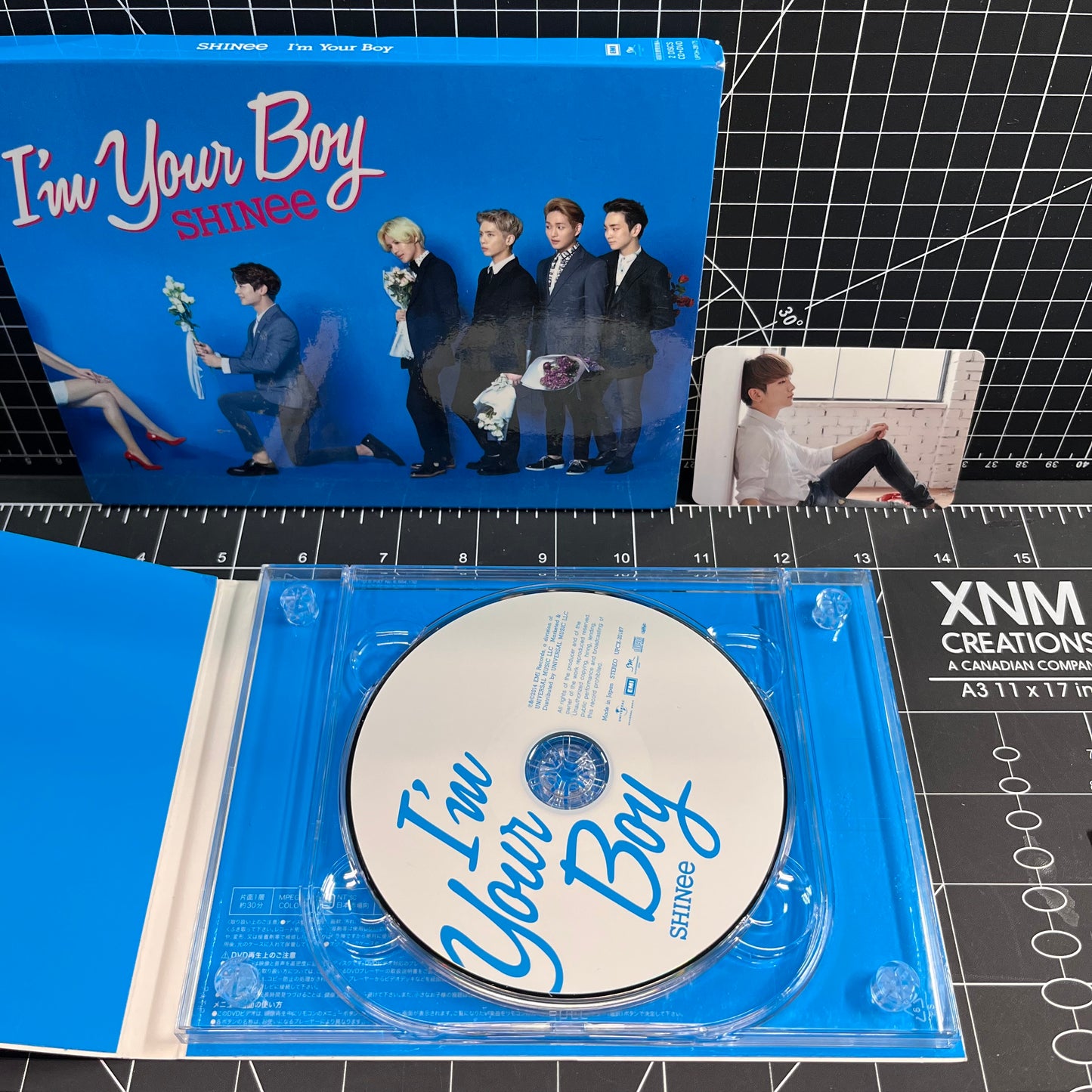 SHINee I'm Your Boy Japan Album First Limited Edition (Type A) - Key Photocard