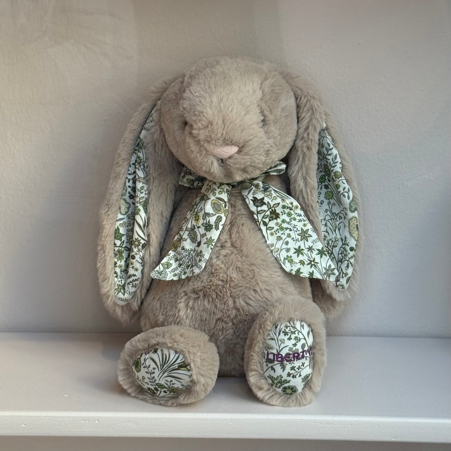 Jellycat x Liberty UK Exclusive Bunny (July 2026 Release) Liberty Mirabelle Bunny and Liberty Shepherdley Bunny