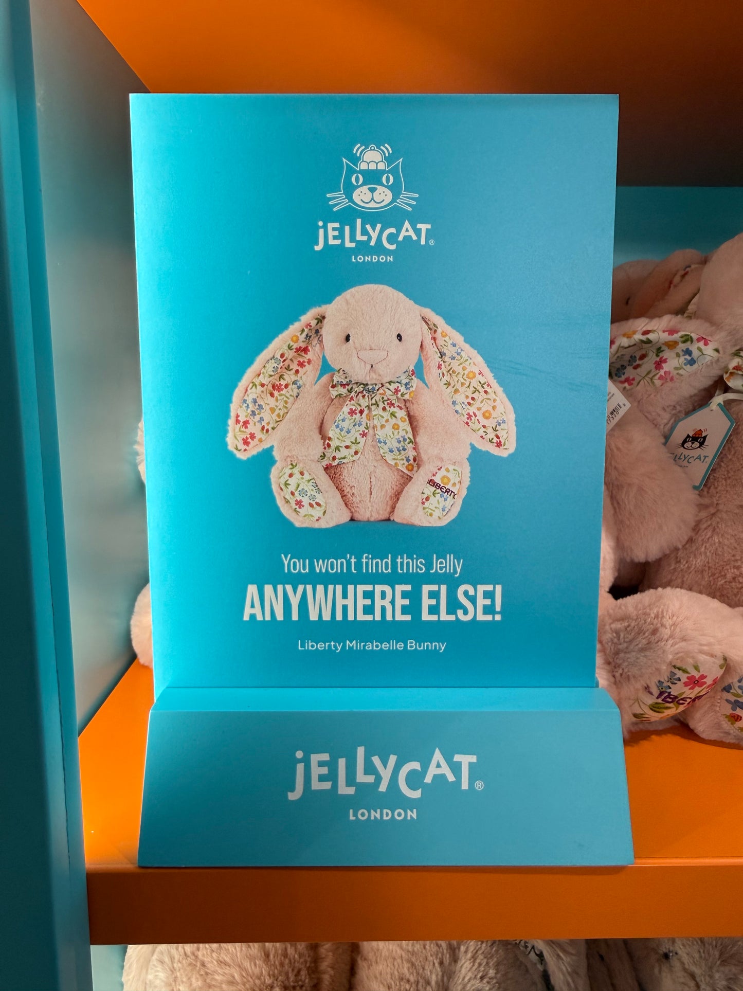 Jellycat x Liberty UK Exclusive Bunny (July 2026 Release) Liberty Mirabelle Bunny and Liberty Shepherdley Bunny
