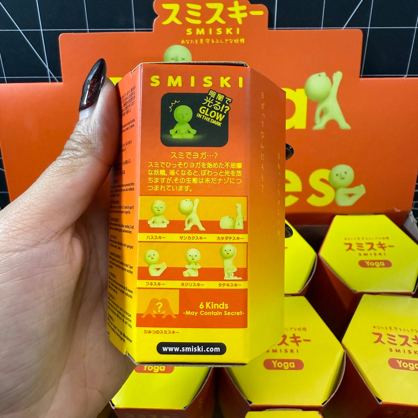 SMISKI Decorative Mini Figures Yoga Series