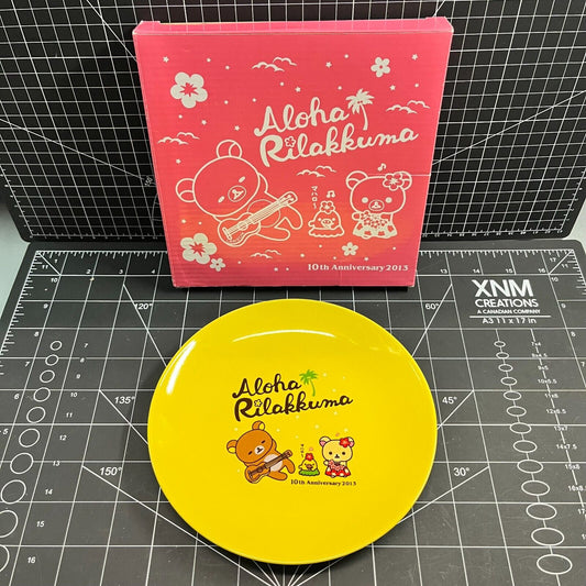 Sanrio San-X Rilakkuma x Lawson Japan Collaboration 10th Anniversary - Plate