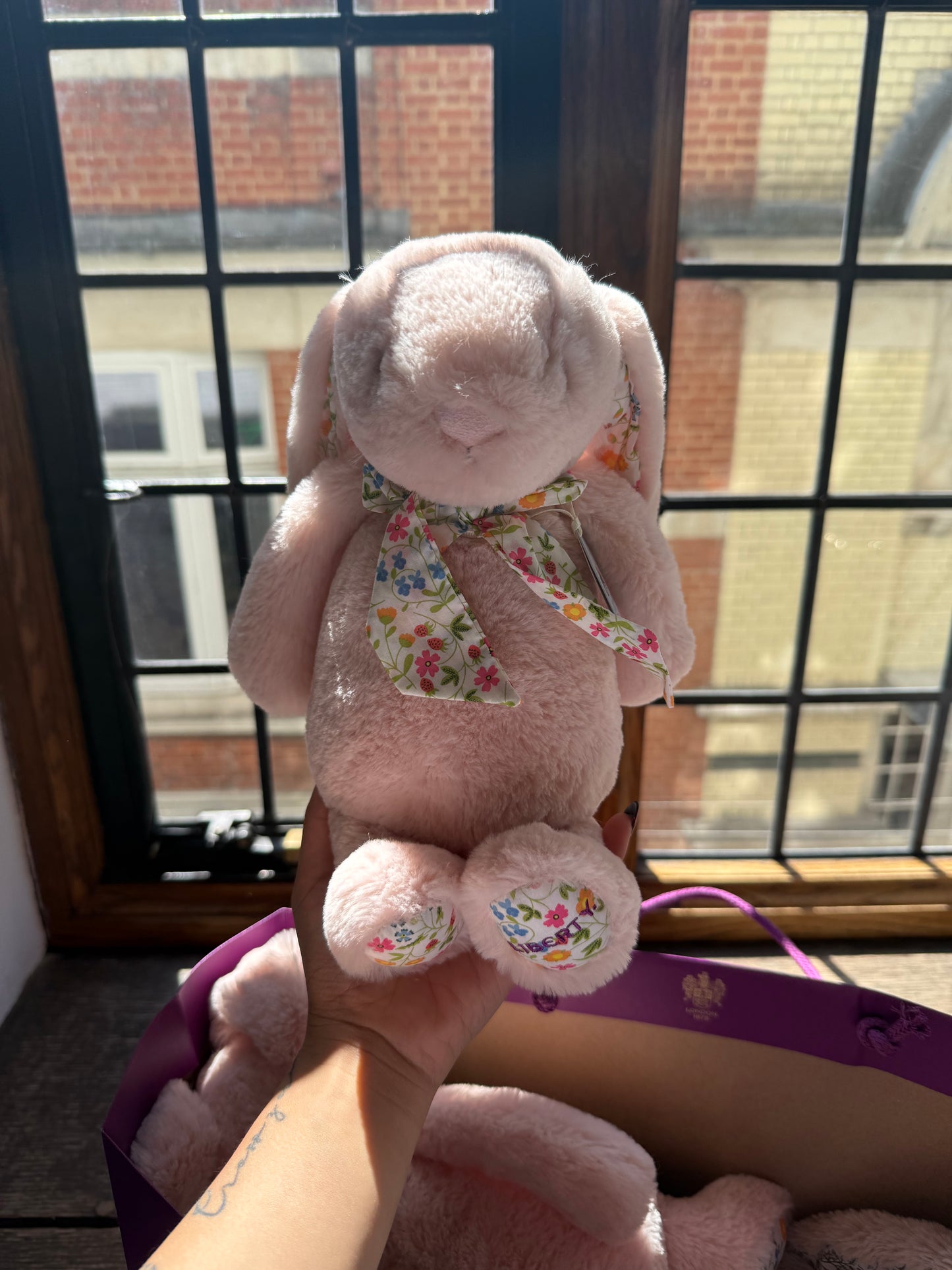 Jellycat x Liberty UK Exclusive Bunny (July 2026 Release) Liberty Mirabelle Bunny and Liberty Shepherdley Bunny