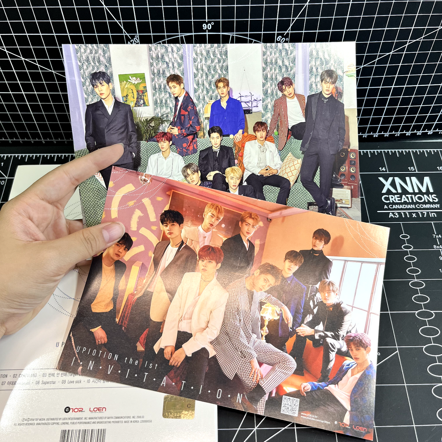 UP10TION The 1st Album INVITATION (Silver Ver.) - No Photocard