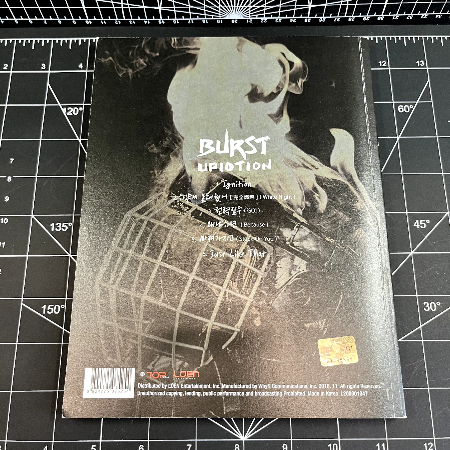 UP10TION The 5th Mini Album Burst - No Photocard