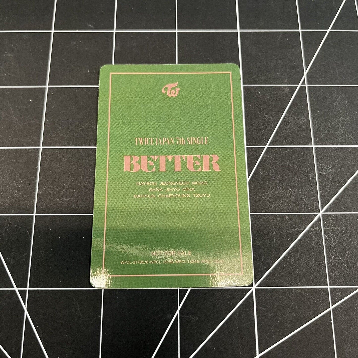 TWICE The 7th Japan Single Better - Group Photocard
