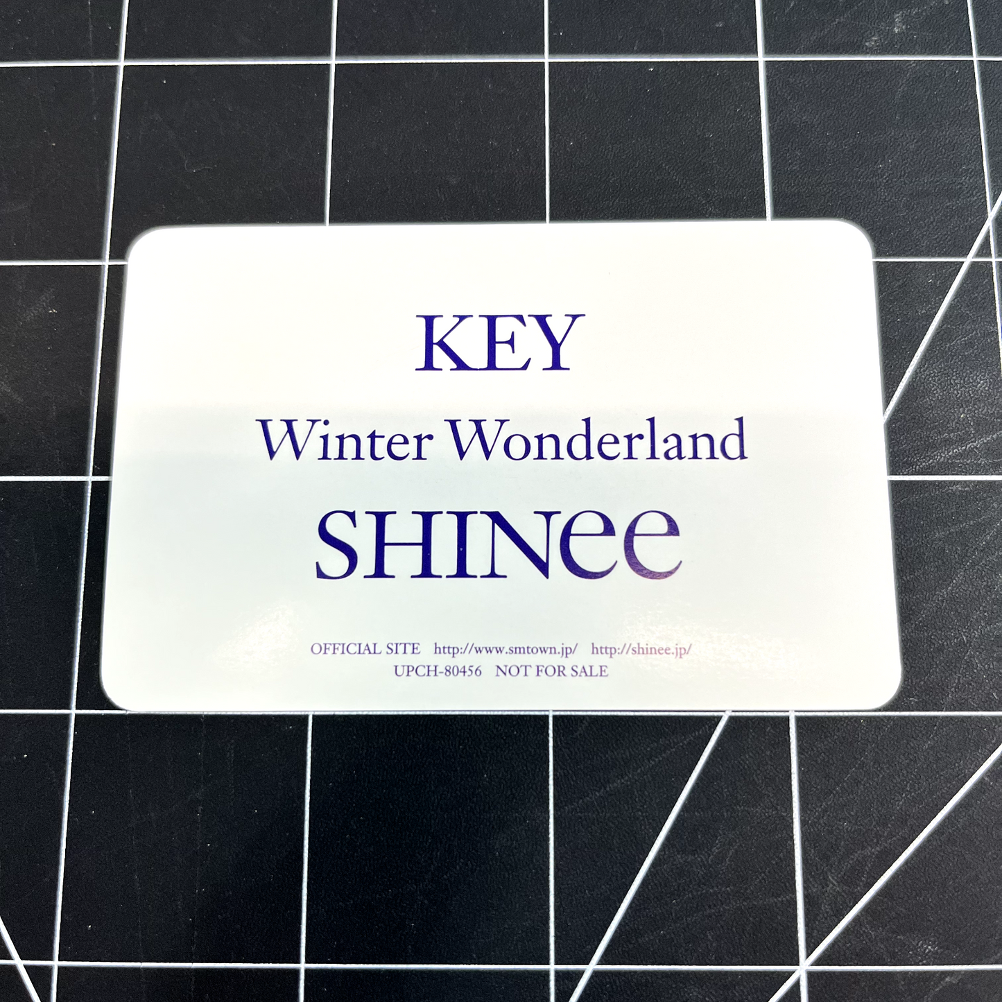 SHINee The 14th Japan Single Winter Wonderland - Key Photocard