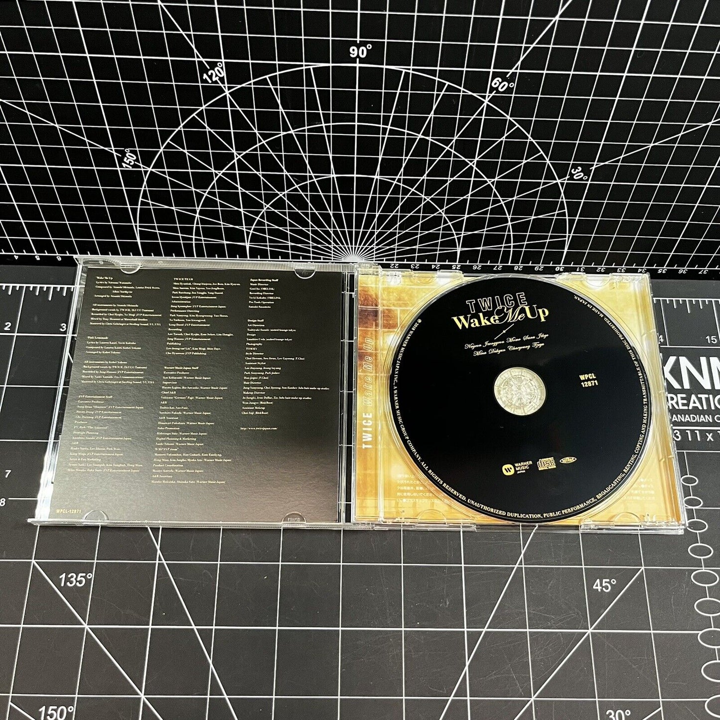 TWICE The 3rd Japan Single CD Album Wake Me Up - Group Photocard