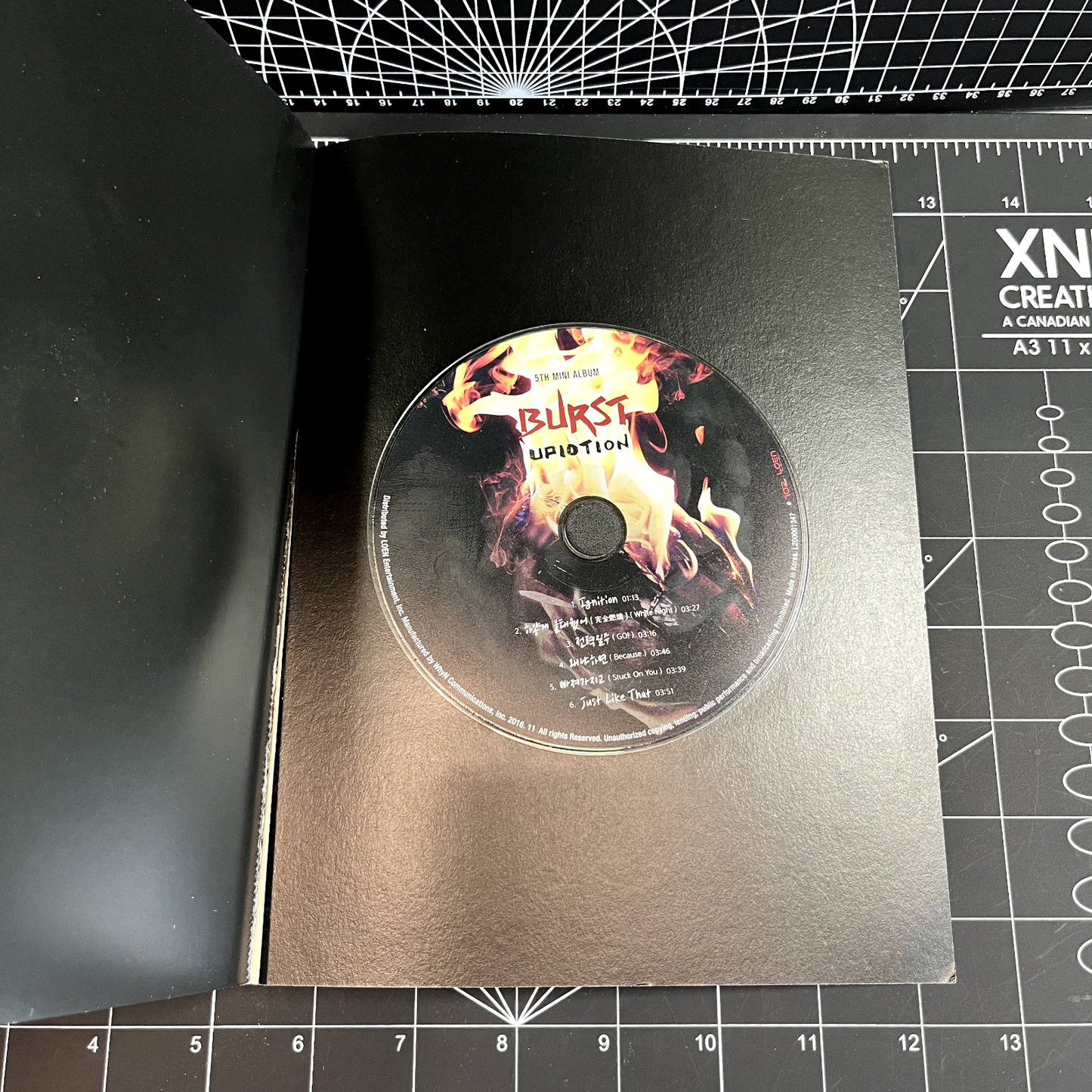 UP10TION The 5th Mini Album Burst - No Photocard