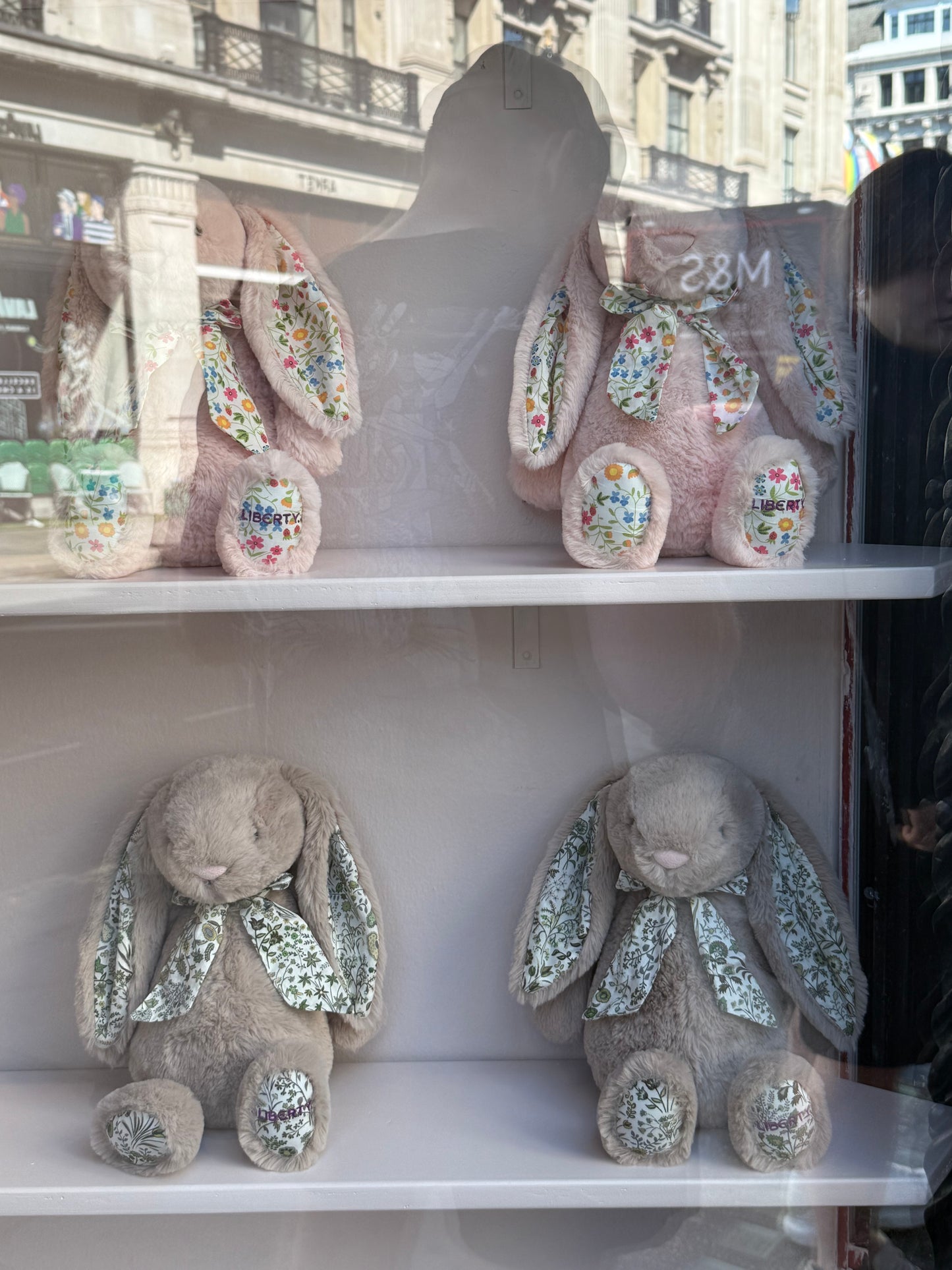 Jellycat x Liberty UK Exclusive Bunny (July 2026 Release) Liberty Mirabelle Bunny and Liberty Shepherdley Bunny