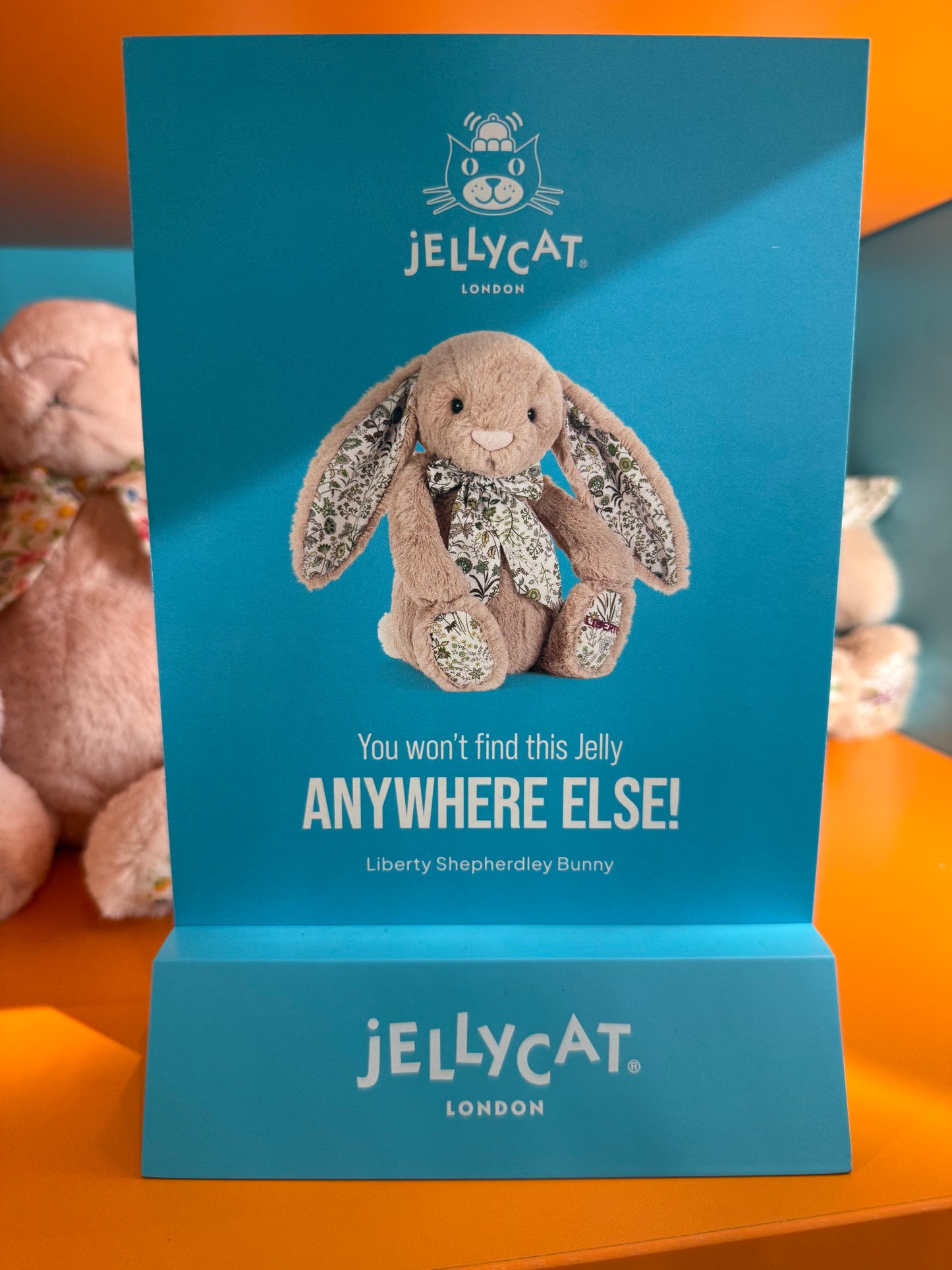 Jellycat x Liberty UK Exclusive Bunny (July 2026 Release) Liberty Mirabelle Bunny and Liberty Shepherdley Bunny