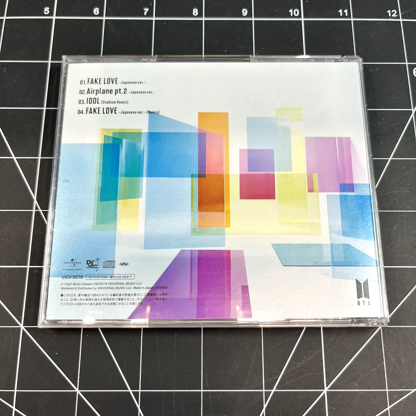 BTS Japan CD FAKE LOVE/Airplane pt.2