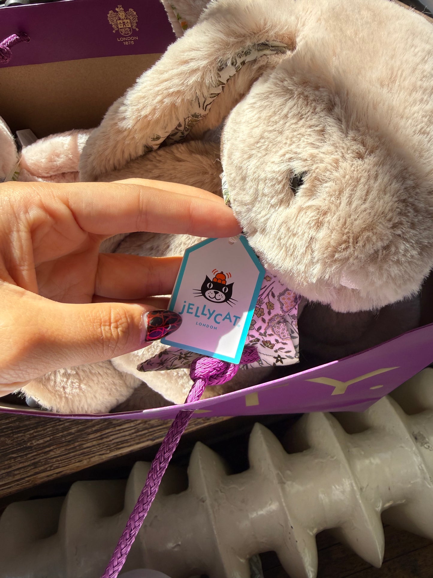 Jellycat x Liberty UK Exclusive Bunny (July 2026 Release) Liberty Mirabelle Bunny and Liberty Shepherdley Bunny