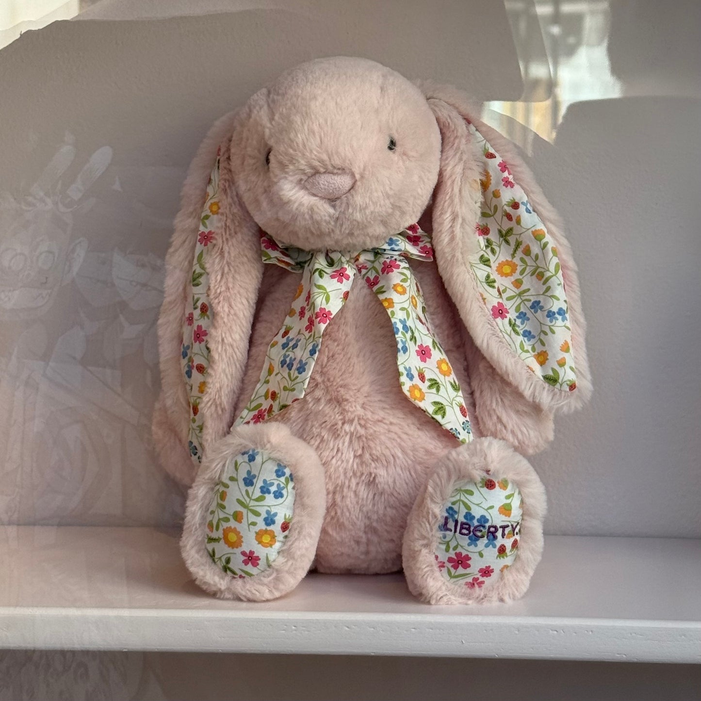 Jellycat x Liberty UK Exclusive Bunny (July 2026 Release) Liberty Mirabelle Bunny and Liberty Shepherdley Bunny
