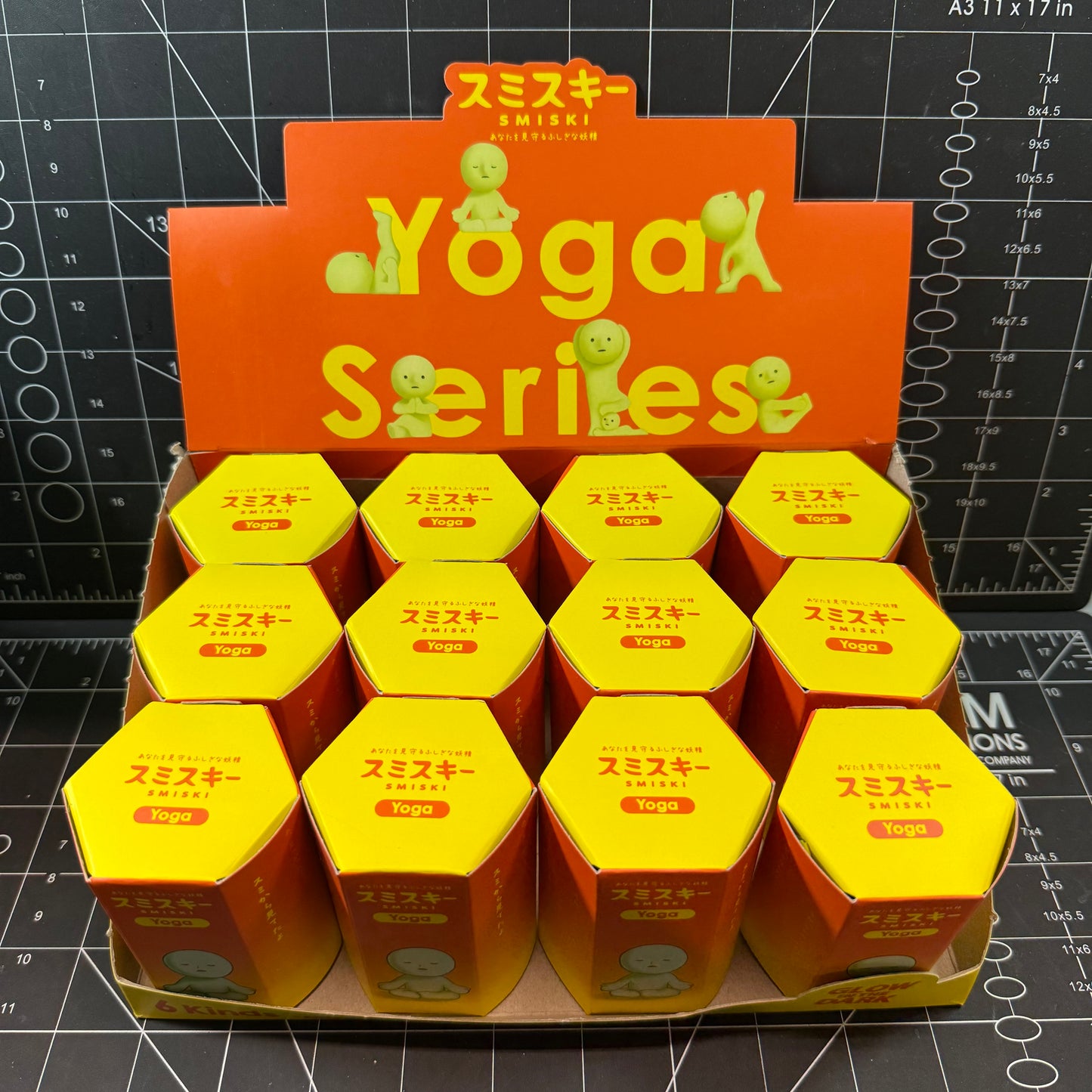SMISKI Decorative Mini Figures Yoga Series