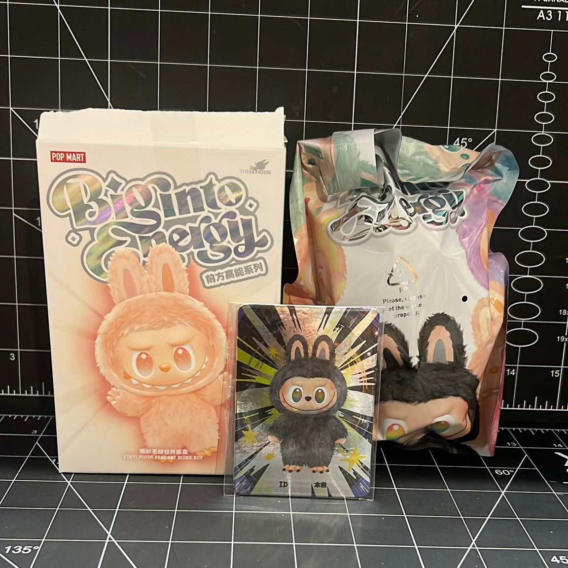 POP MART THE MONSTERS Big into Energy Series-Vinyl Plush Pendant Blind Box