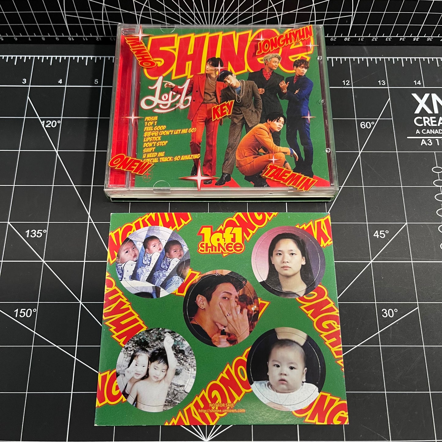 SHINee The 5th Album 1 Of 1 (Red Version) - Jonghyun Circle Inclusion