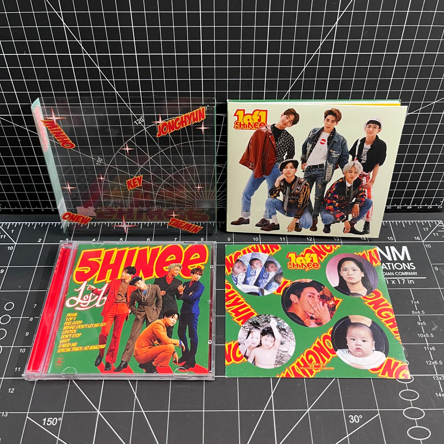 SHINee The 5th Album 1 Of 1 (Red Version) - Jonghyun Circle Inclusion