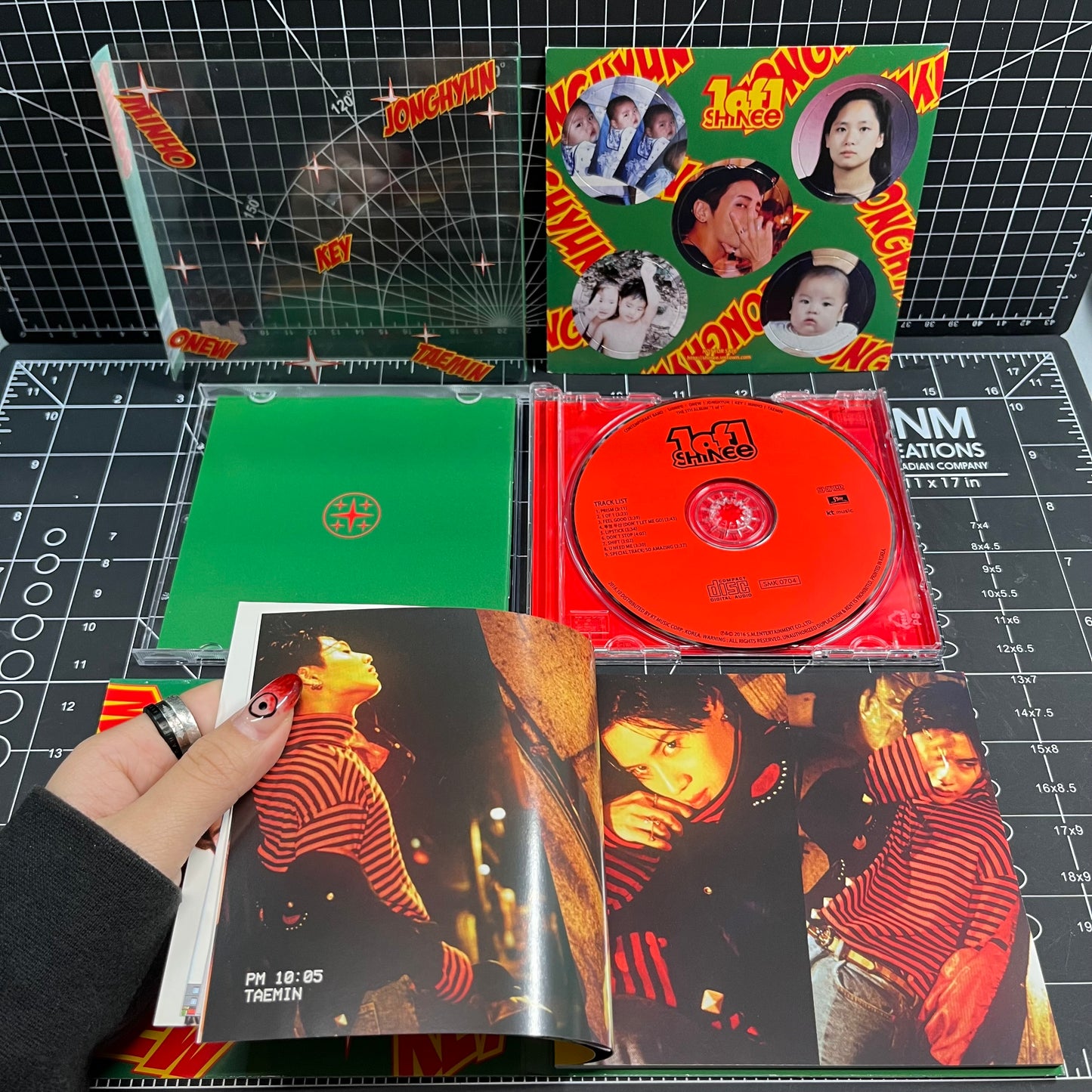SHINee The 5th Album 1 Of 1 (Red Version) - Jonghyun Circle Inclusion