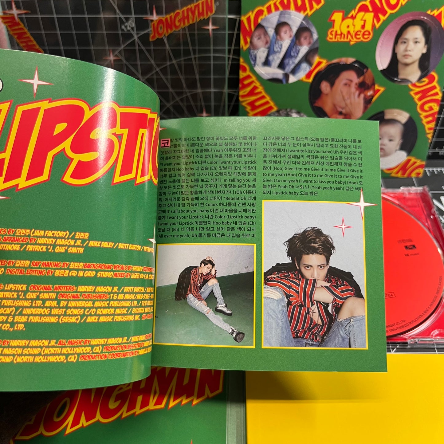 SHINee The 5th Album 1 Of 1 (Red Version) - Jonghyun Circle Inclusion
