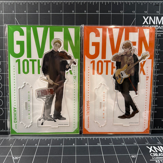 Given 10th Mix Exhibition Big Acrylic Stand Haruki & Akihiko