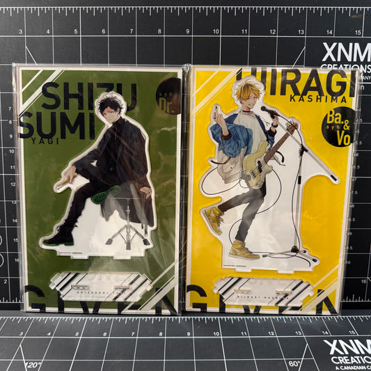 Given Exhibition (BL Anime) Big Acrylic Stand Shizusumi & Hiiragi