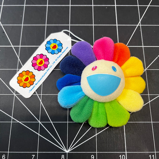 Takashi Murakami Kaikai Kiki Co. Rainbow Flower Pin Brooch