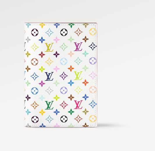 LV x TM Passport Cover (Blanc)