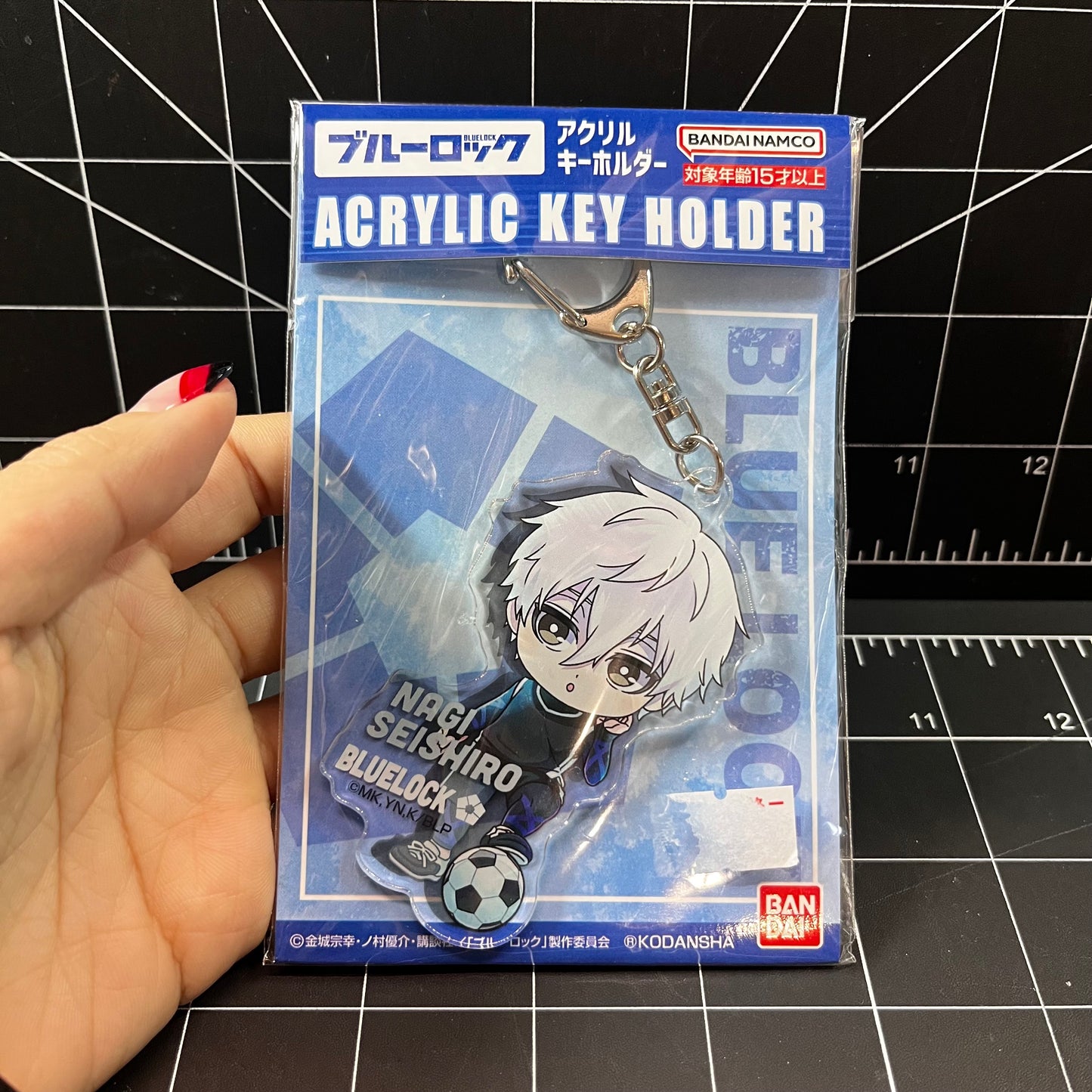 Blue Lock Bandai Namco Nagi Seishiro Acrylic Keychain