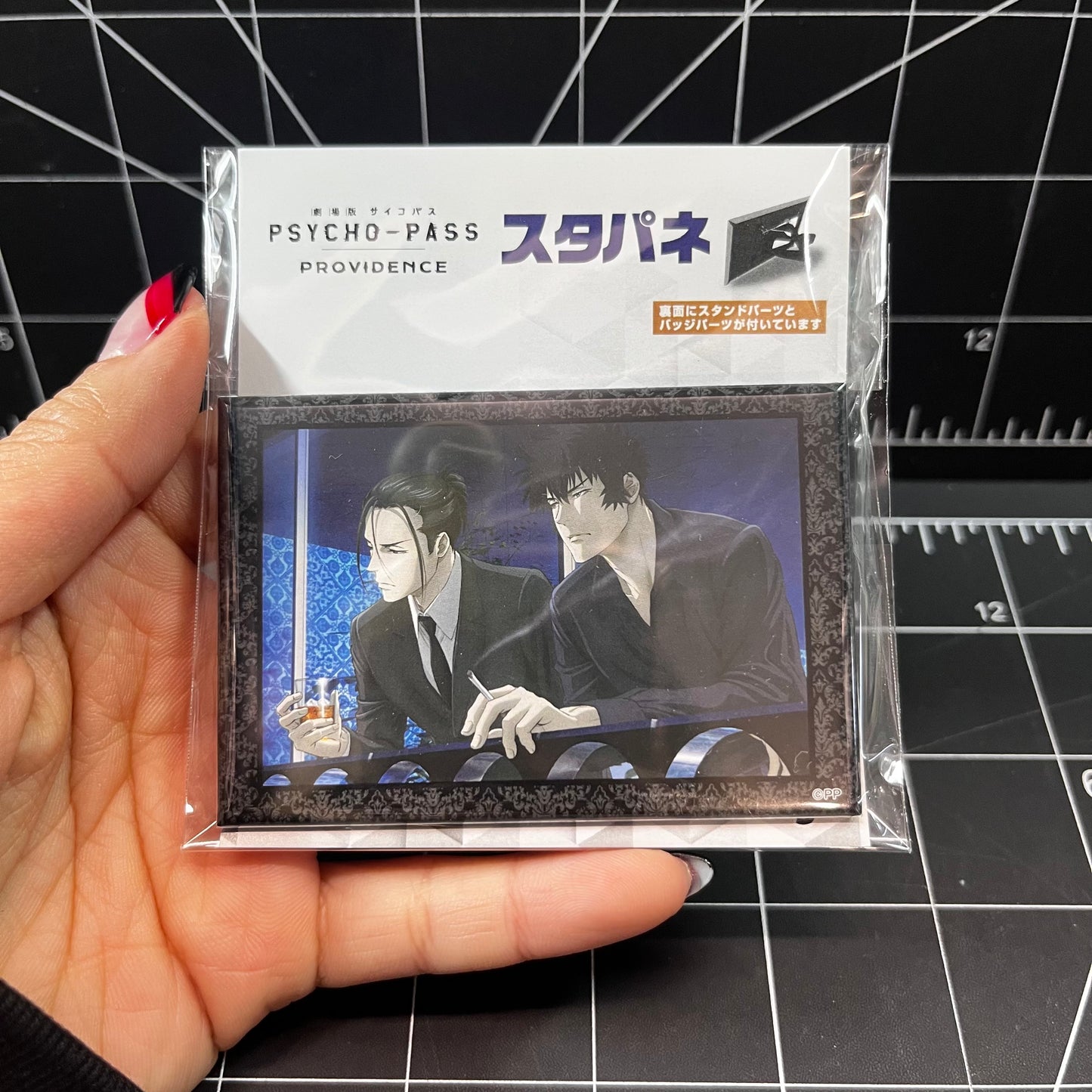 PSYCHO-PASS PROVIDENCE Kogami & Ginoza Badge Photo Stand