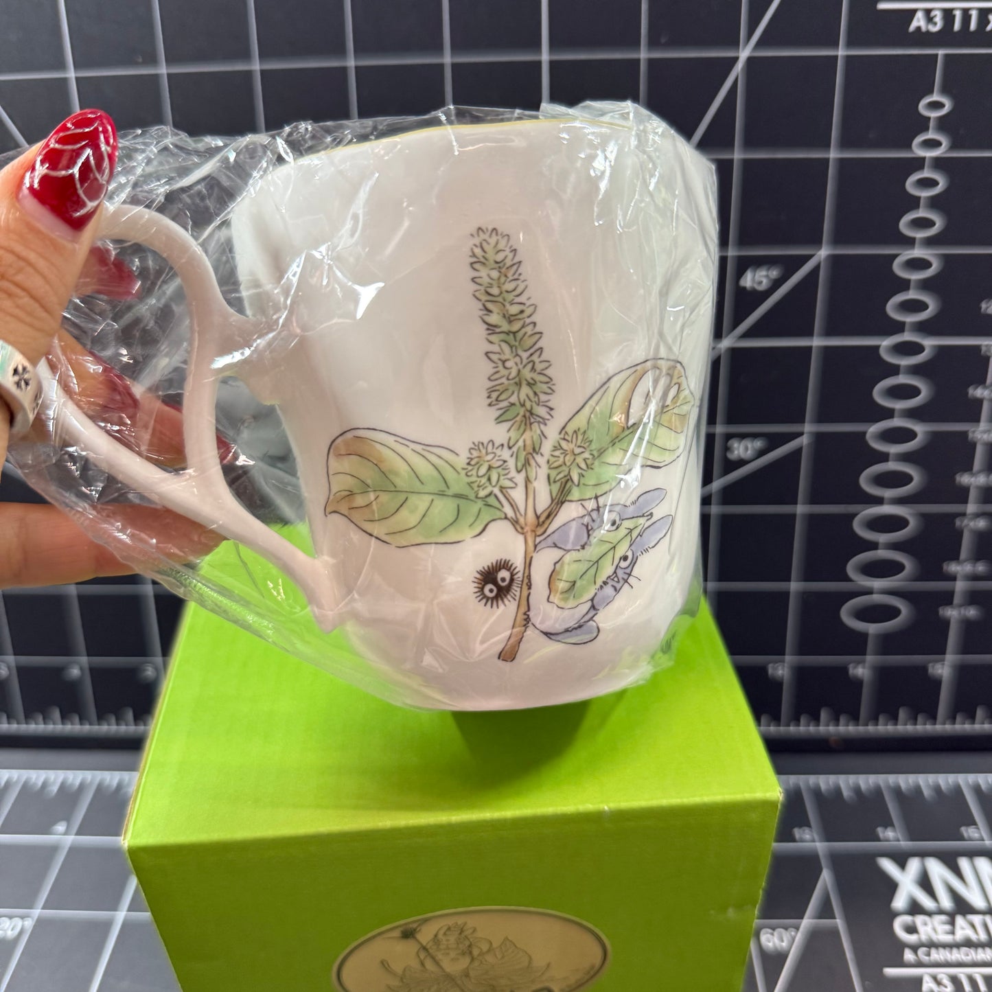 Studio Ghibili Noritake Bonechina My Neighbor Totoro Mug Cup from Japan