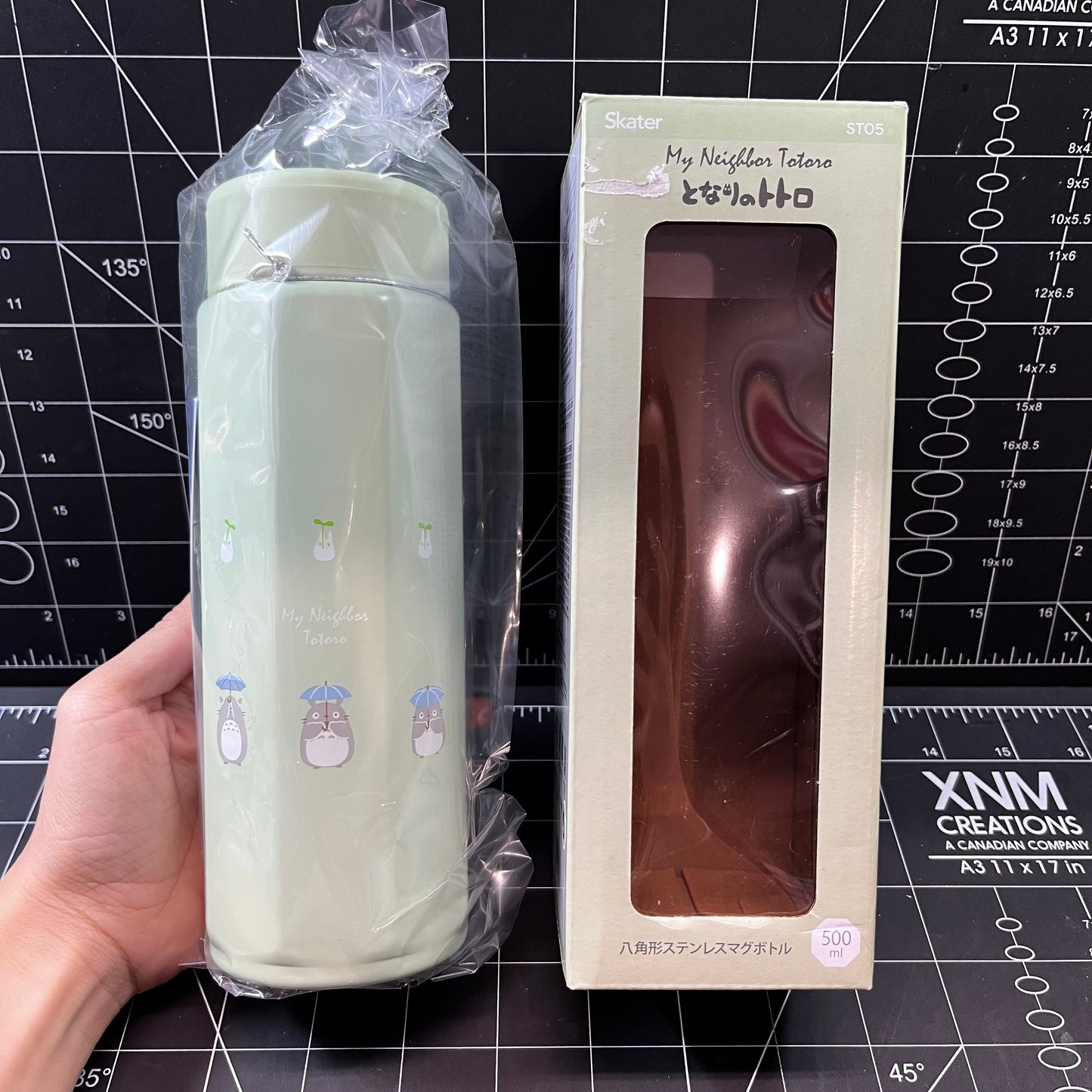 My Neighbor Totoro Octagonal Stainless Steel Bottle 500ml