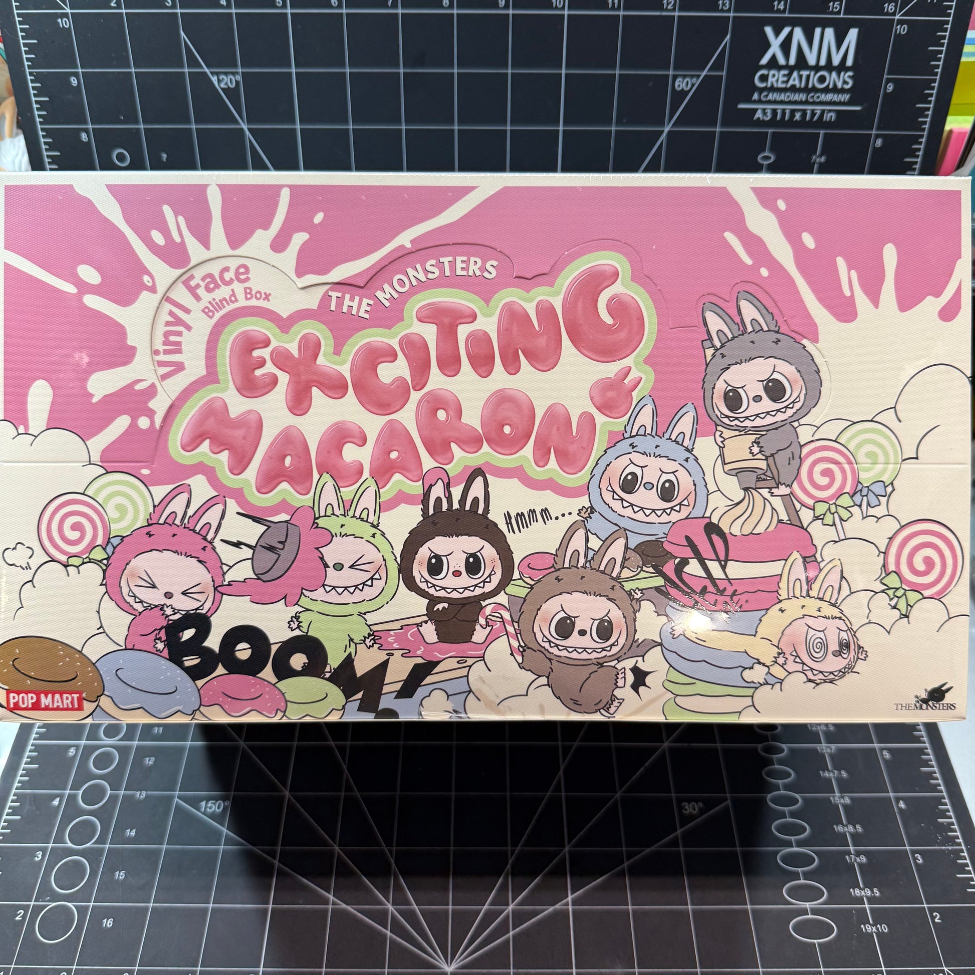 the monsters - tasty macarons vinyl face blind box POP MART The Monsters Tasty Exciting Macaron Vinyl Plush Blind Box – BLXCK K-Pop Store
