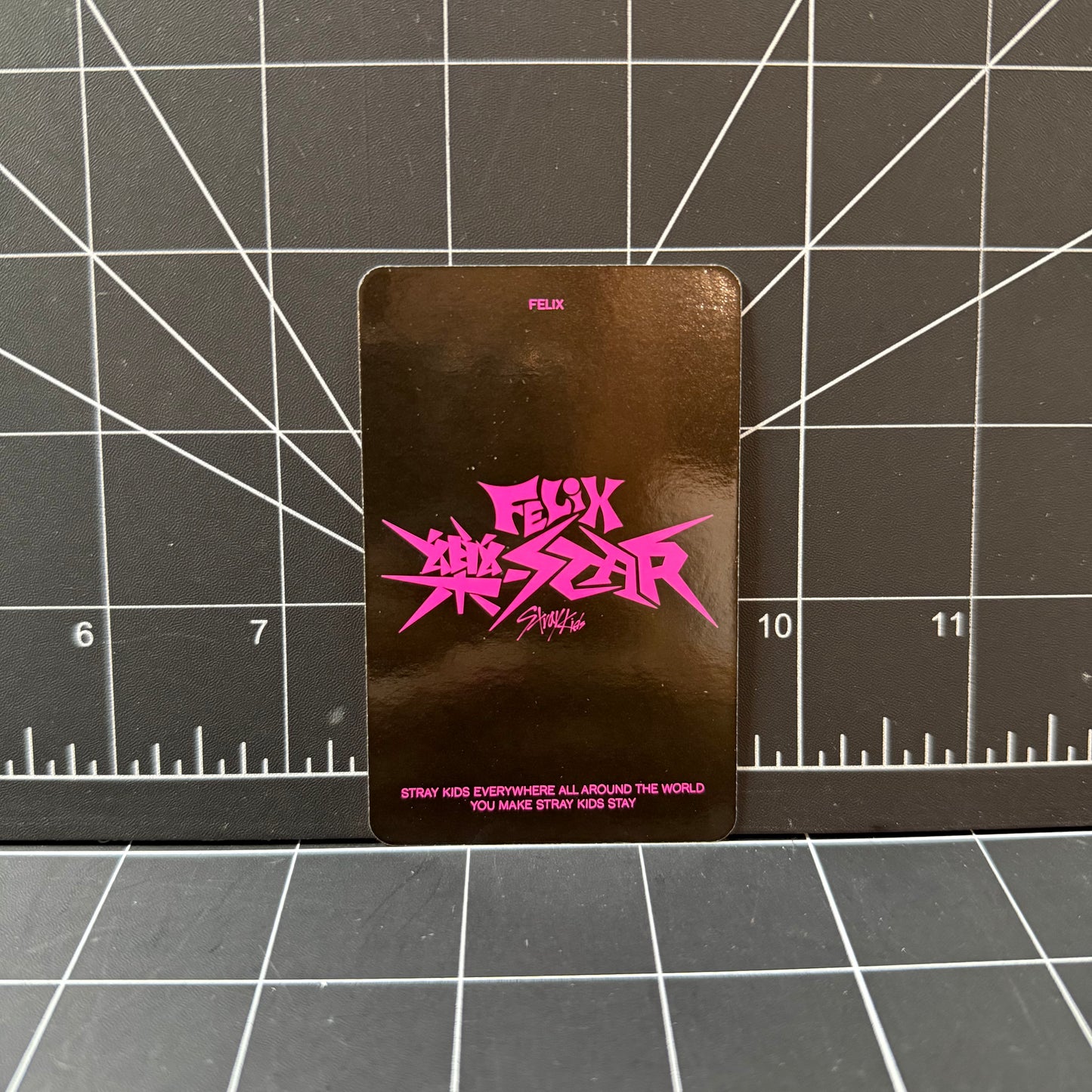 Stray Kids Rockstar Album - Felix Photocard