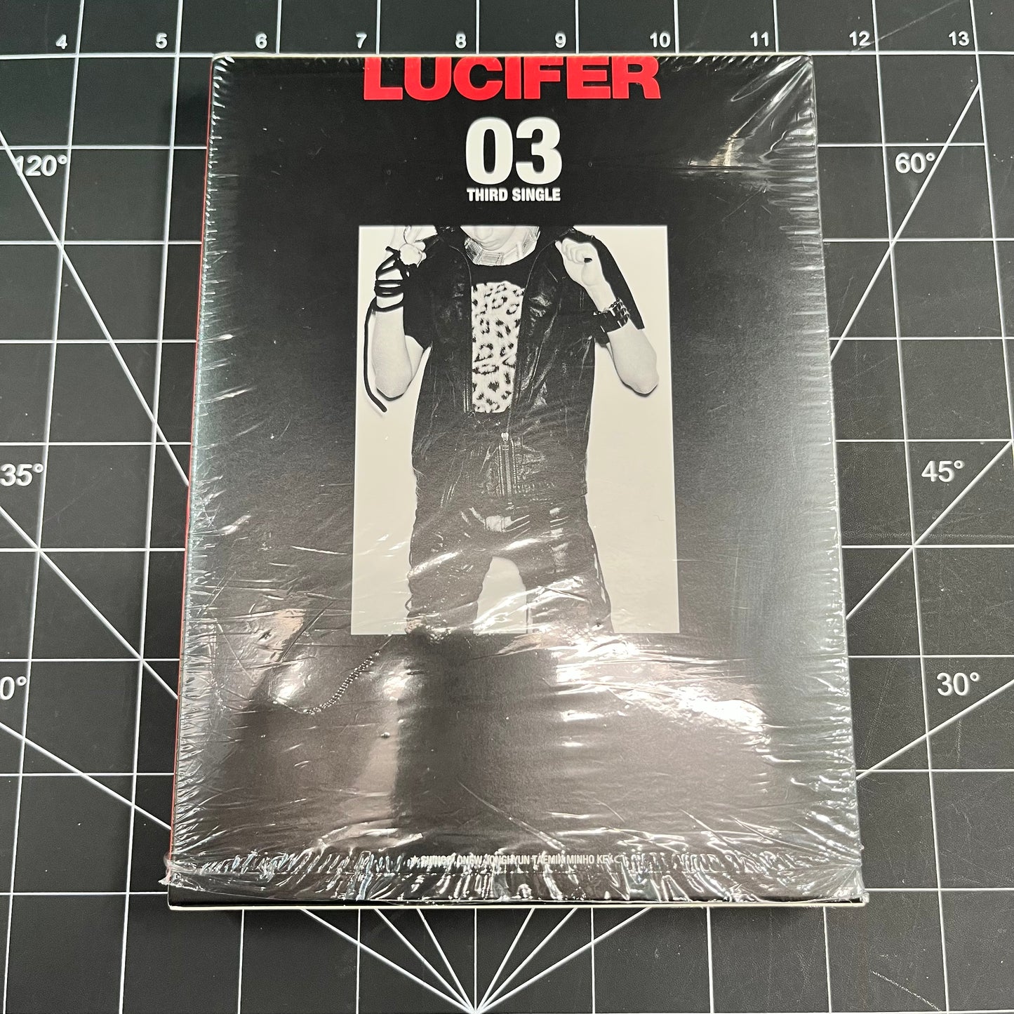 SHINee LUCIFER 03 Third Japan Single Type B - Photobook & Twintray (CD & DVD)