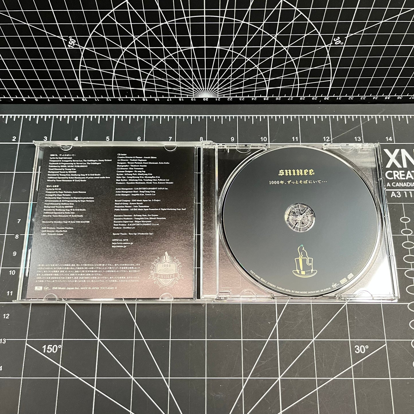 SHINee Japan CD Single 1000 years by your side (1000 nen zutto soba ni ite)
