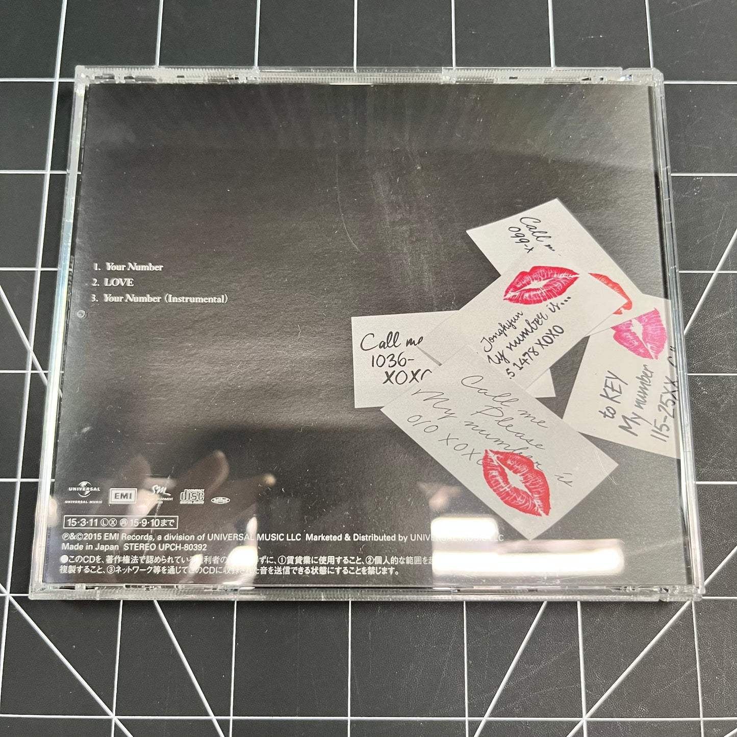 SHINee The 11th Japan Single Your Number CD
