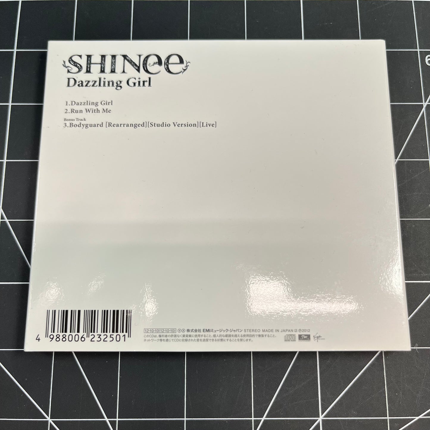 SHINee The 5th Japan Single Album Dazzling Girl (Type B) - No Photocard