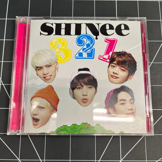 SHINee Japan CD DVD 3 2 1 (Limited Edition) - No Photocard