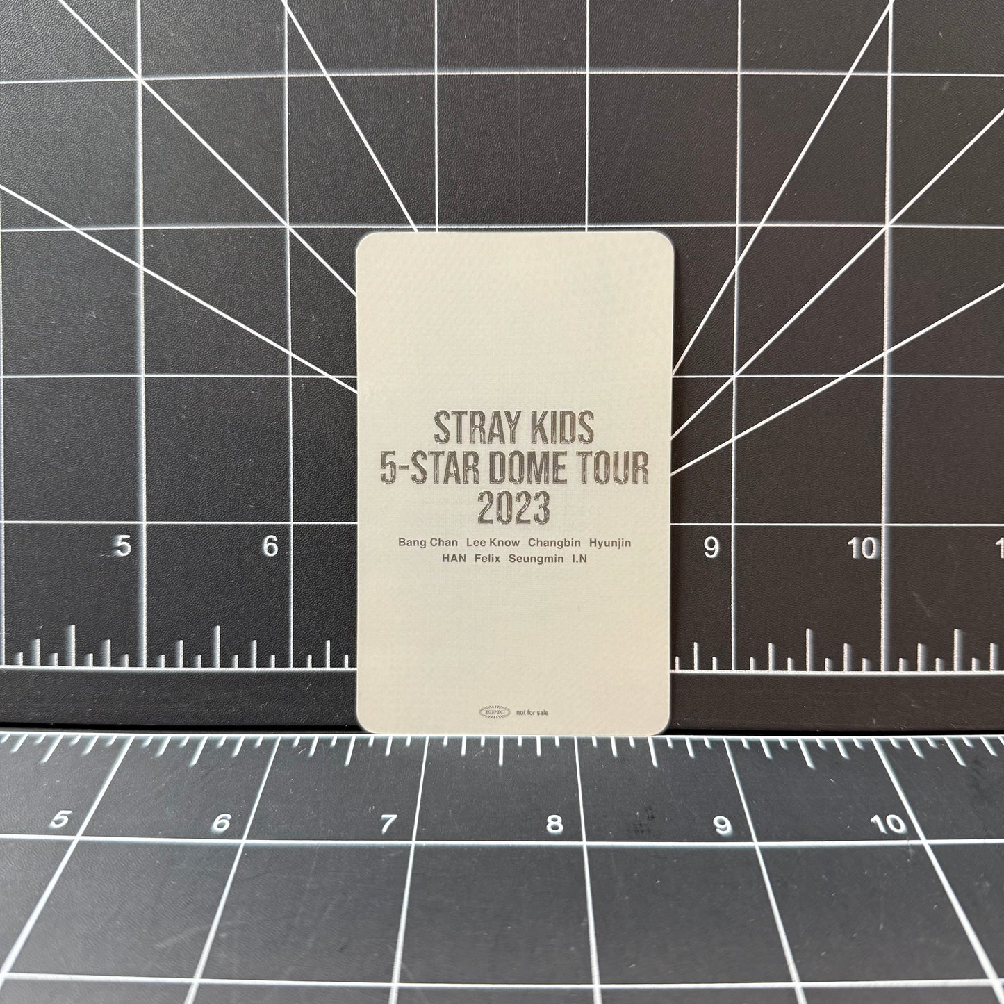 Stray Kids 5-Star Dome Tour 2023 Nagoya Japan - Hyunjin Photocard
