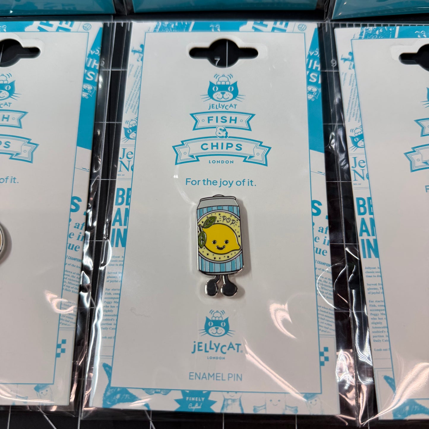 Jellycat Selfridges Exclusive Pins