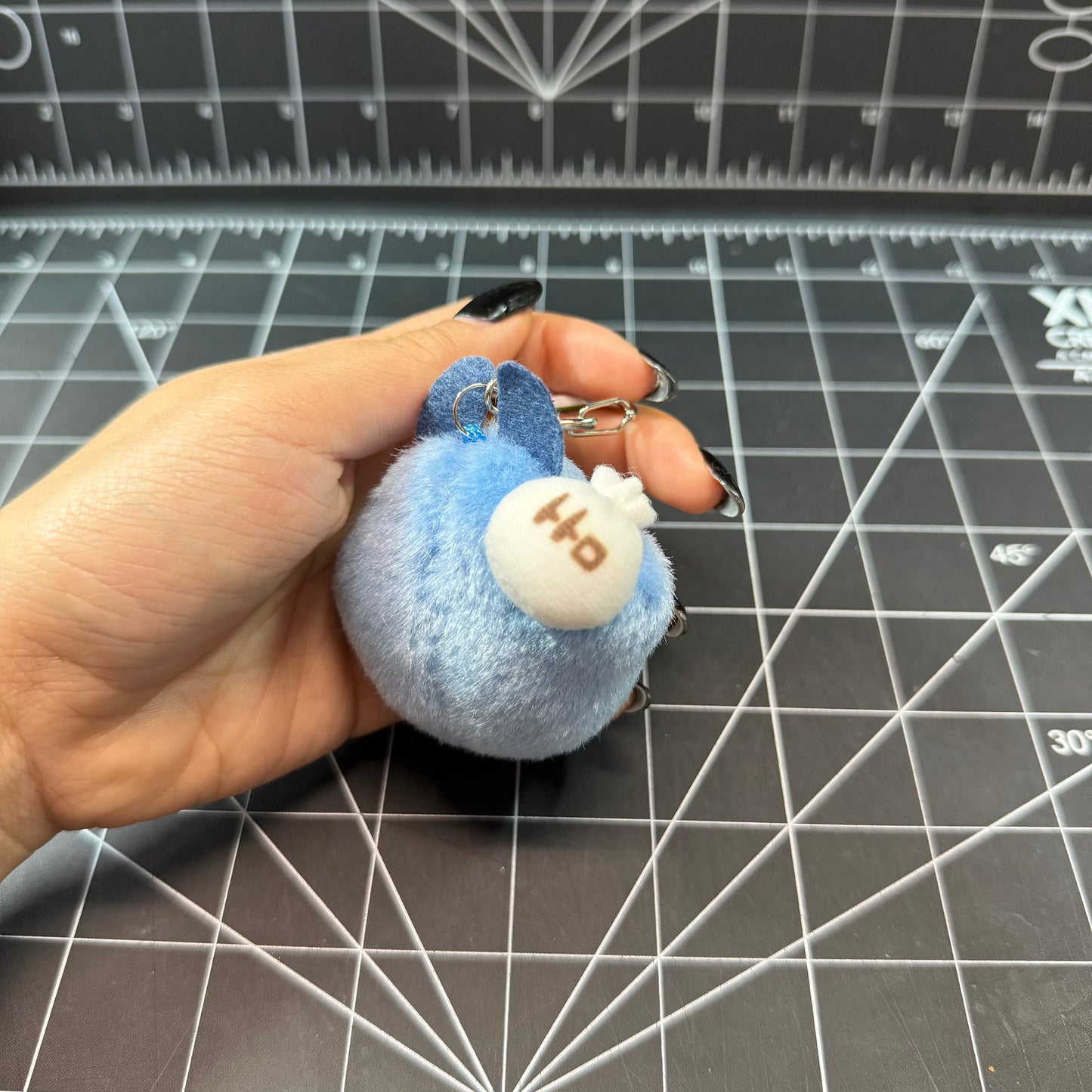 Studio Ghibili My Neighbor Totoro Fluffy Chu Totoro Keychain