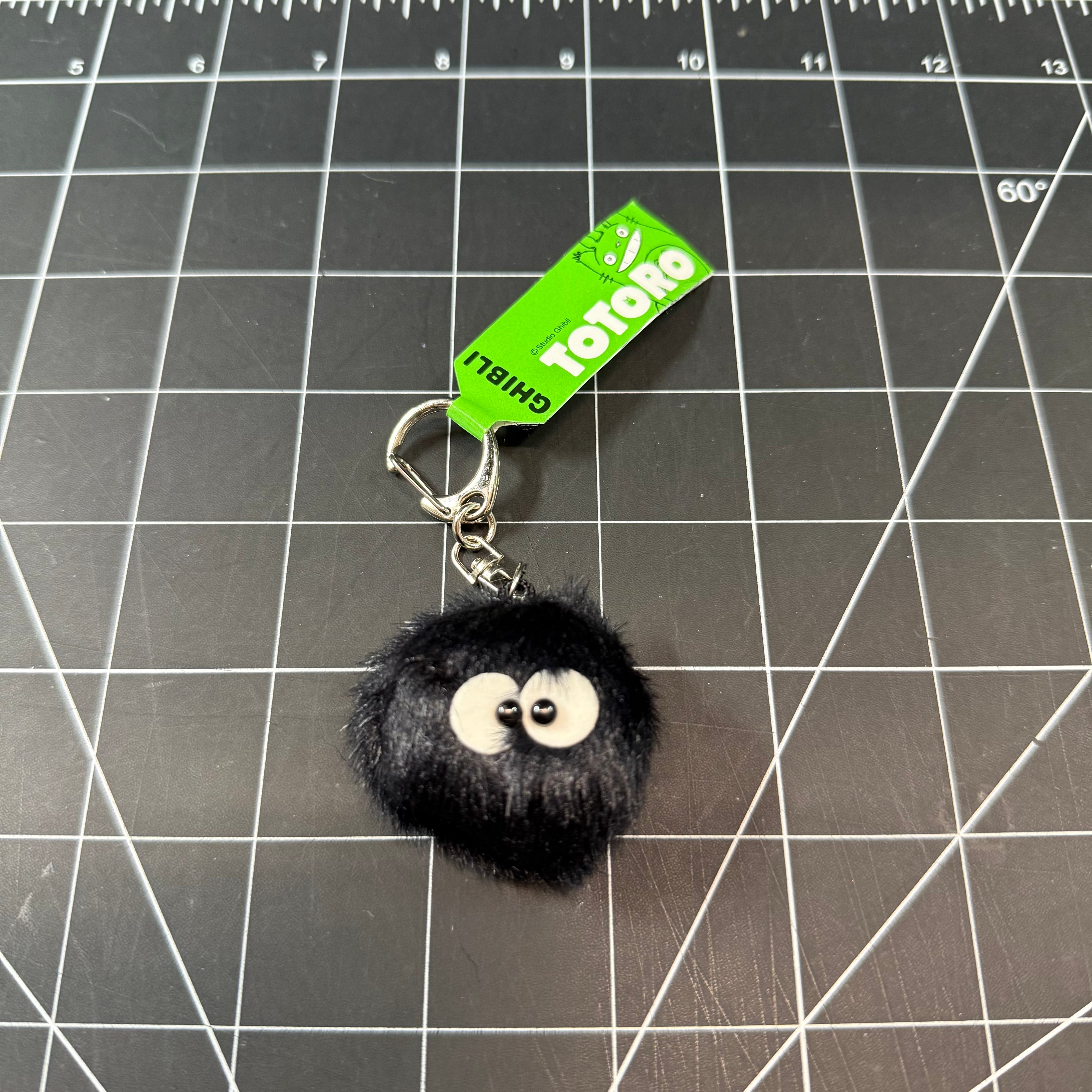 Studio Ghibili My Neighbor Totoro Soot Sprite (Susuwatari) Keychain ...
